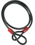 ABUS Multifunktionsschloss Schlaufenseil COBRA 10 schwarz 140 cm