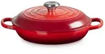 LE CREUSET Bratentopf Gourmet-Profitopf, Gusseisen, &Oslash; 26 cm, 4,2 l, 4,21 kg,