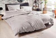 Primera Bettw&auml;sche Uni Luxus-Satin in Gr. 135x200, 155x220 oder 200x200 cm,...
