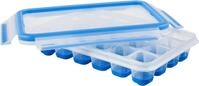 Emsa Eisw&uuml;rfelbeh&auml;lter Clip & Close, Polyprophylen (PP), (2-tlg), 24 Eisw&uuml;rfel,