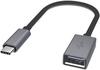 Artwizz High-Speed USB-C Stecker auf USB-A Female Buchse (USB 3.0), Titan...