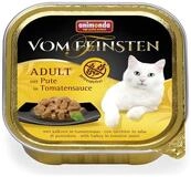 Animonda vom Feinsten mit Pute in Tomatensauce 100 g - 32 St&uuml;ck, Nassfutter...