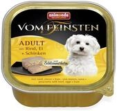 Animonda vom Feinsten Schlemmerkern mit Rind, Ei & Schinken 150 g - 22 St&uuml;ck,
