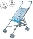 Idena Puppenbuggy Idena 40069 - Puppenbuggy zusammenklappbar, blauer Bezug mit