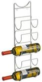 Zeller Present Weinregal Wandweinregal aus Metall, f&uuml;r 5 Flaschen