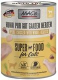 MAC'S Huhn pur mit ganzen Herzen 800 g - 6 St&uuml;ck, Nassfutter f&uuml;r: Katze