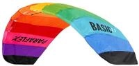 Wolkenst&uuml;rmer Kite Paraflex Basic 2.1 Regenbogen Lenkmatte Ready to Fly, (Stunt Kite