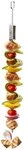 GEFU Grillspie&szlig; BBQ (Set, 5-St., 5 Grillspie&szlig;e), extra Lang, Abstreifer