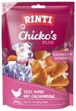 Rinti Chicko Plus H&auml;hnchenschenkel mit Calciumbone 80 g - 12 St&uuml;ck, Snack...