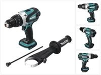 Makita Akku-Schlagbohrschrauber DHP 458 Z Akku Schlagbohrschrauber 18 V 91 Nm Solo