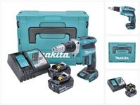Makita Akku-Trockenbauschrauber DFS 452 RMJ Akku Schnellbauschrauber 18 V...