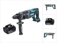 Makita Akku-Bohrhammer DHR 241 T1 18 V 2,0 J SDS plus + 1x Akku 5,0 Ah - ohne