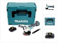 Makita Akku-Winkelschleifer DGA 506 Y1J 18V 125mm Brushless + 1x Akku 1,5Ah +...
