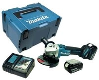 Makita Akku-Winkelschleifer Makita WINKELSCHLEIFER 18V 125mm DGA506RTJ 2x5,0AH...