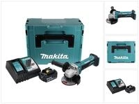Makita Akku-Winkelschleifer DGA 452 RM1J Akku Winkelschleifer 18 V 115 mm + 1x...