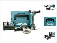 Makita Winkelschleifer BGA 452 RFJ 18V Li-ion 115 mm Akku Winkelschleifer mit 2x