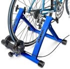 relaxdays Rollentrainer Fahrrad Rollentrainer mit 6 G&auml;ngen, blau