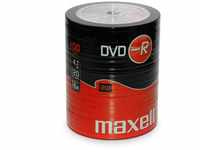 Maxell DVD-Rohling DVD-R 4,7 GB Maxell 16x Speed ECO-Pack 100 Stk