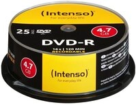 Intenso DVD-Rohling Intenso 4101154 DVD-R Rohling 4.7 GB 25 St. Spindel