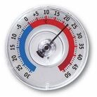 TFA Dostmann Fensterthermometer Analoges Fenster-Thermometer "Twatcher" mit schnelle