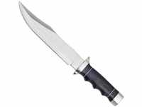 Haller Messer Survival Knife Outlaw Bowiemesser mit Lederscheide