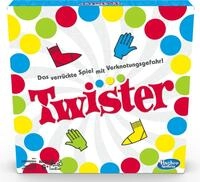Hasbro Spiel Twister, das verr&uuml;ckte Spiel, Made in Europe