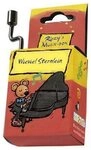 Fridolin Spieluhr Kurbel-Spieldose Melodie "Wieviel Sternlein" Rizzi's Music-Box,