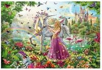Schmidt Spiele Puzzle Puzzle Sch&ouml;ne Fee im Zauberwald, Puzzleteile