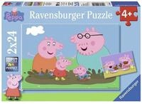 Ravensburger Puzzle RAVENSBURGER Pepina Piggy Puzzle: Gl&uuml;ckliches...