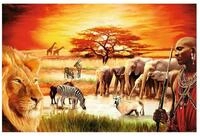 Ravensburger Puzzle RAVENSBURGER Puzzle Savanne - Stolze Maasai 3000 Teile,