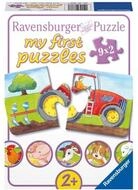 Ravensburger Puzzle Auf dem Bauernhof, 9x2Stk., Puzzleteile