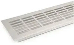 SO-TECH&reg; L&uuml;ftungsgitter Lochblech Lochgitter Stegblech (1 St), Silber...