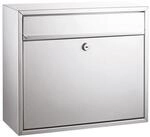 ALCO Bodenschutzmatte Alco Briefkasten Metall lackiert 360x150x310mm silber