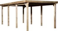 weka Einzelcarport 617 Gr.2, BxT: 322x612 cm, 215 cm Einfahrtsh&ouml;he