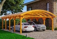 Skanholz Doppelcarport Franken, BxT: 635x969 cm, 220 cm Einfahrtsh&ouml;he
