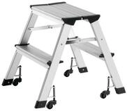 ALCO Stehleiter ALCO 898 Trittleiter m. Rollen 2-stufen