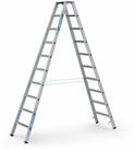 Zarges Stehleiter ZARGES Saferstep B - LM-Stufen-Stehleiter 2 x 10 Stufen