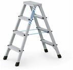 Zarges Stehleiter ZARGES XLstep B - LM-Stufen-Stehleiter 2 x 4 Stufen