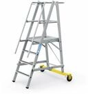 Zarges T-Gleiter ZARGES LM-Plattformleiter 4 Stufen