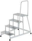 Munk Vielzweckleiter Arbeitspodest 50044 starr Handlauf 4 Stufen