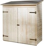 weka Ger&auml;teschrank Garten-/Terrassenschrank 361 Gr.2 Flachdach, 14mm