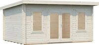 Palmako Gartenhaus Lisa, BxT: 494x394 cm, (Set), 14,2 m&sup2;, mit Fu&szlig;boden im