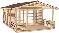 weka Gartenhaus Weekendhaus 137 B Gr.2, 45 mm, BxT: 460x594 cm