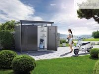 Biohort Ger&auml;tehaus HIGHLINE Gr. H1, verschiedene Farben, BxT: 275x155 cm,...