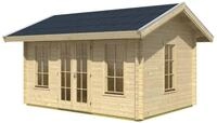 Skanholz Gartenhaus Montreal 1, BxT: 500x380 cm, mit Lattung