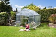 Vitavia Gew&auml;chshaus Uranus 11500, BxTxH: 254 x 441 x 246 cm, 4 mm Wandst&auml;rke,...