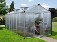Vitavia Gew&auml;chshaus Zeus 15700, BxTxH: 266 x 622 x 250 cm, 16 mm Wandst&auml;rke