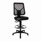 TOPSTAR Stehhilfe Topstar Arbeitsdrehstuhl TEC 80 C Bodengleiter + Fu&szlig;ring -