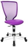 TOPSTAR Drehstuhl Drehstuhl Titan Junior - schwarz/lila.