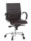 hjh OFFICE Chefsessel Profi Chefsessel Parma 10 Leder mit Armlehnen, Drehstuhl